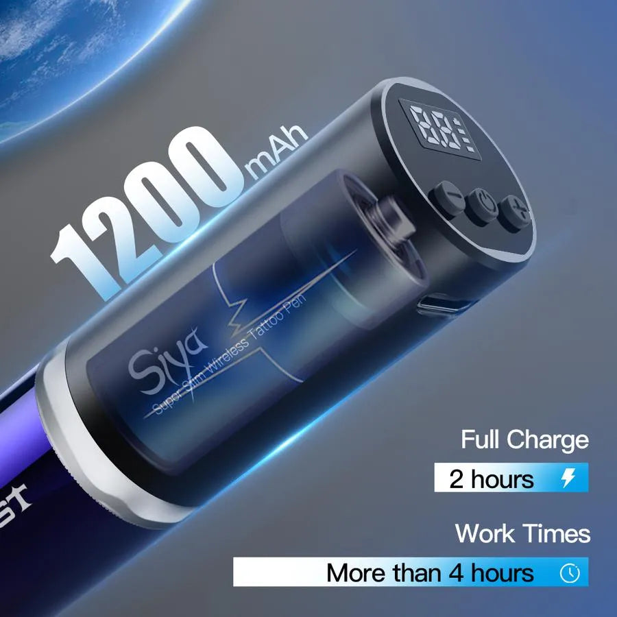 Aparat de tatuat wireless  Mast Tour Siya Aparat de tatuat wireless  Mast Tour Siya