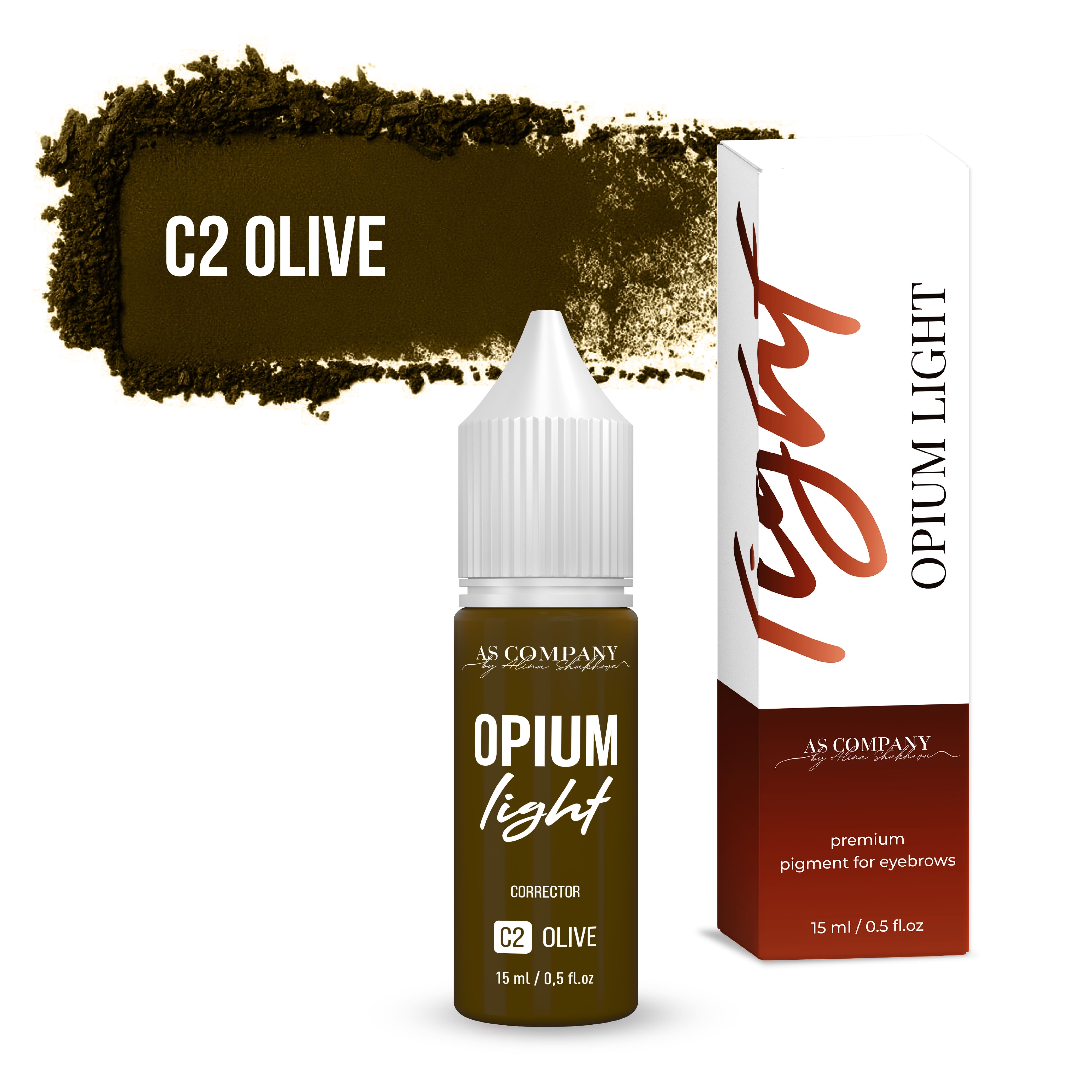 C2 corector OLIVE  sprâncene 6ml, 15ml (OPIUM LIGHT) C2 corector OLIVE  sprâncene 6ml, 15ml (OPIUM LIGHT)