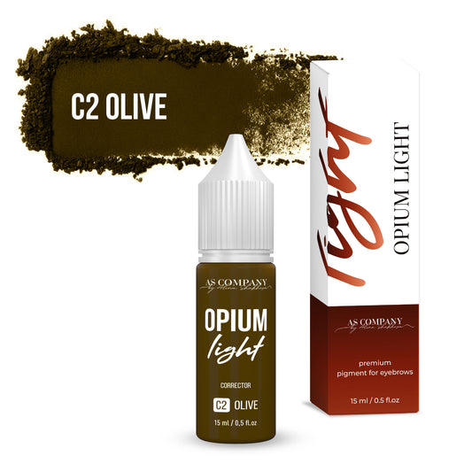 C2 corector OLIVE  sprâncene 6ml, 15ml (OPIUM LIGHT)