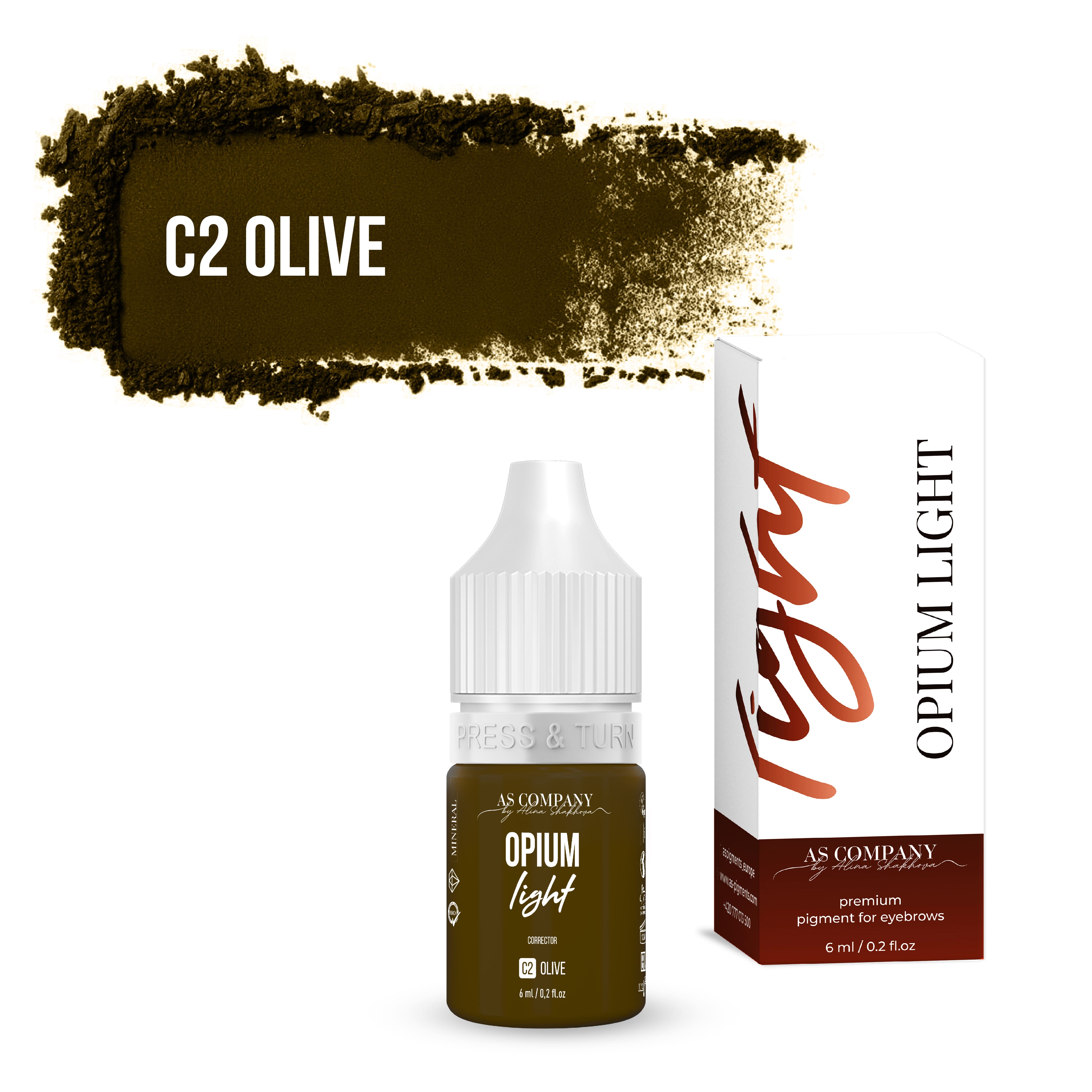 C2 corector OLIVE  sprâncene 6ml, 15ml (OPIUM LIGHT) C2 corector OLIVE  sprâncene 6ml, 15ml (OPIUM LIGHT)