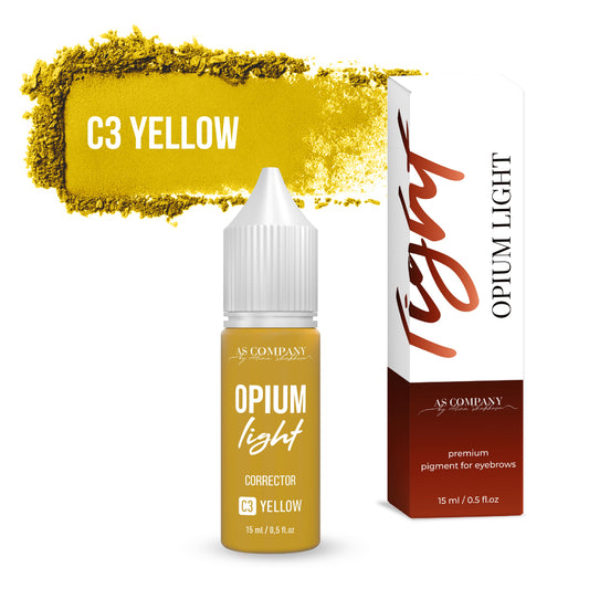 C3 corector GALBEN  sprâncene 6ml, 15ml (OPIUM LIGHT)