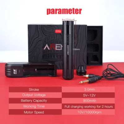 Aparat de tatuat wireless Mast  ARENA WQP-041 Aparat de tatuat wireless Mast  ARENA WQP-041