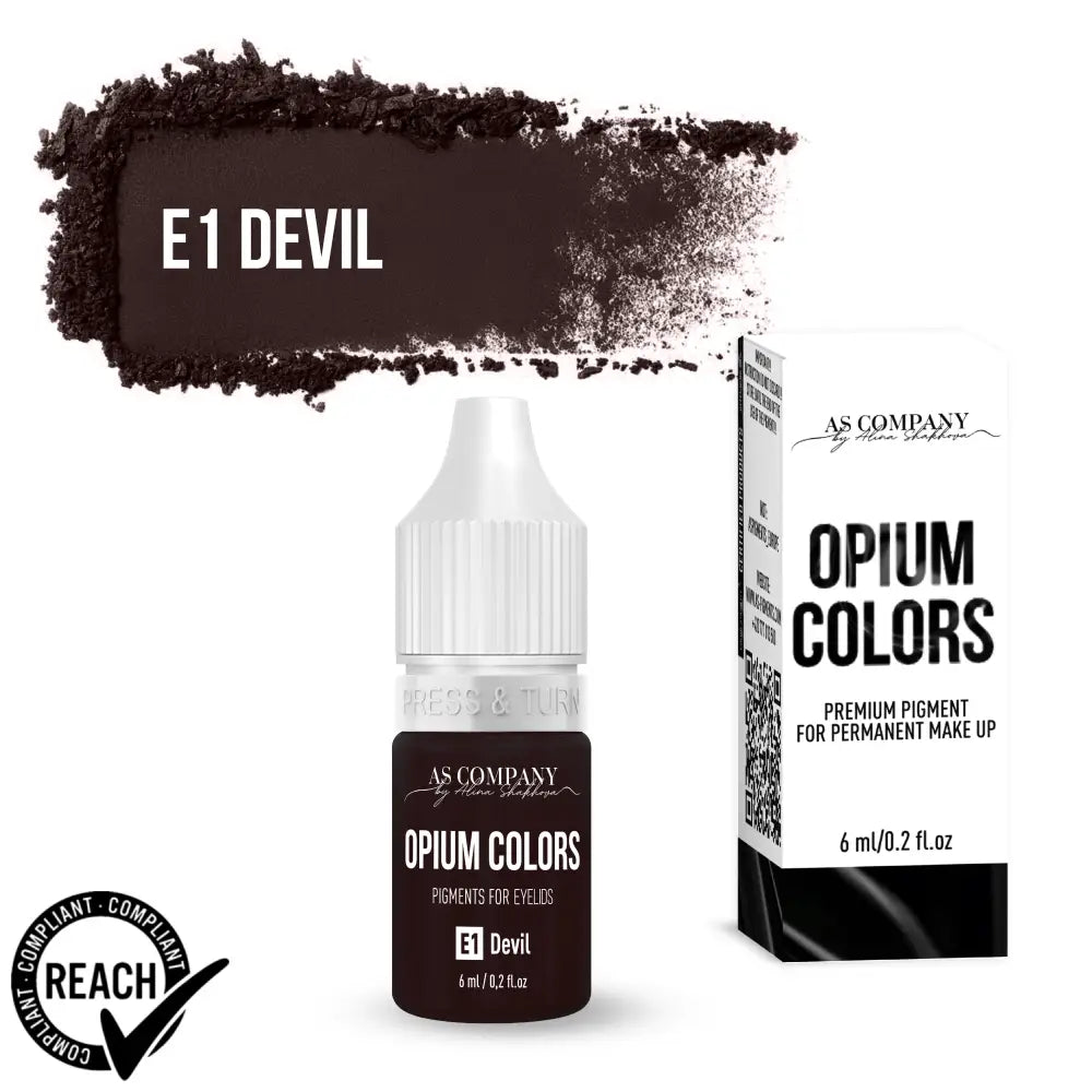 E1-Devil Pigment Pentru Sprâncene (15 Ml Opium Colors) Pigment De E1-Devil Pigment Pentru Sprâncene (15 Ml Opium Colors) Pigment De