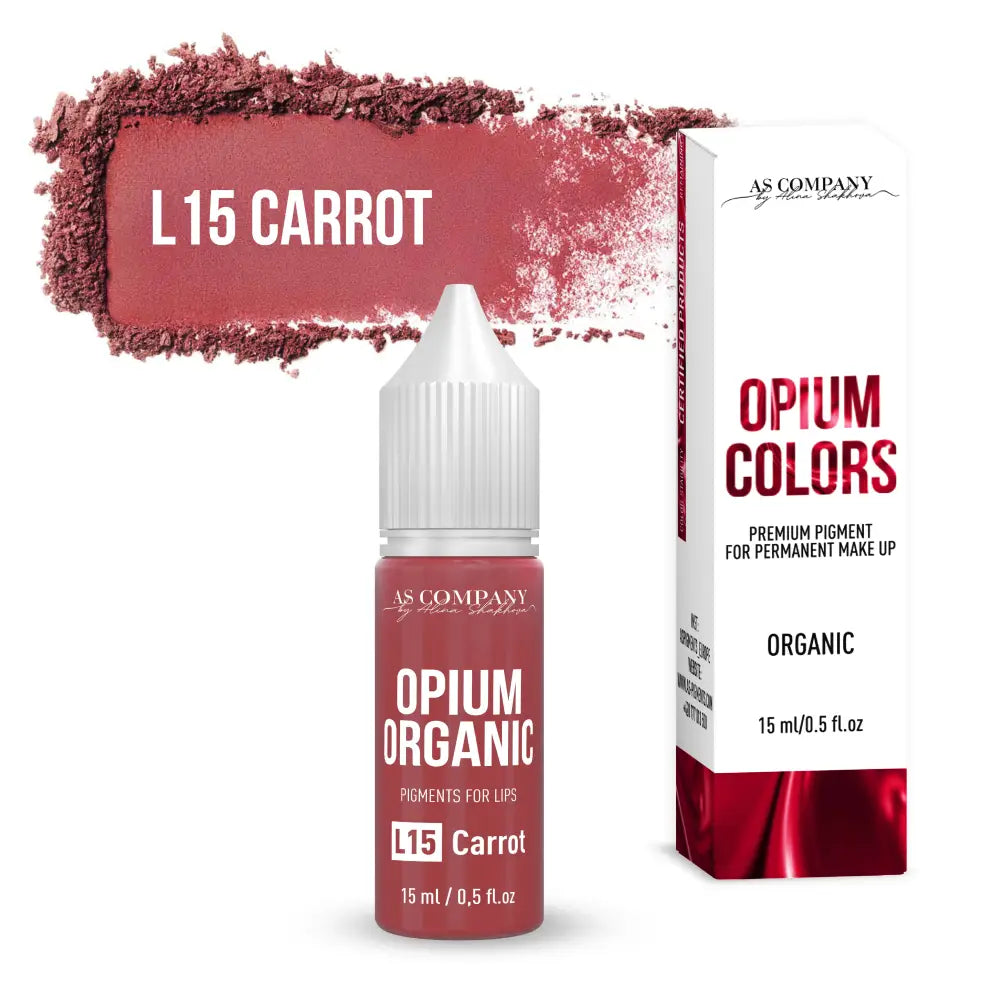L15 Carrot Organic -Pigment Pentru Buze 6Ml 15Ml (Culori Opium) Pigment L15 Carrot Organic -Pigment Pentru Buze 6Ml 15Ml (Culori Opium) Pigment