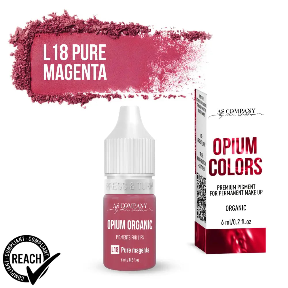 L18 - Pigment Organic Pentru Buze Pure Magenta 6Ml 15Ml (Culori Opium) L18 - Pigment Organic Pentru Buze Pure Magenta 6Ml 15Ml (Culori Opium)