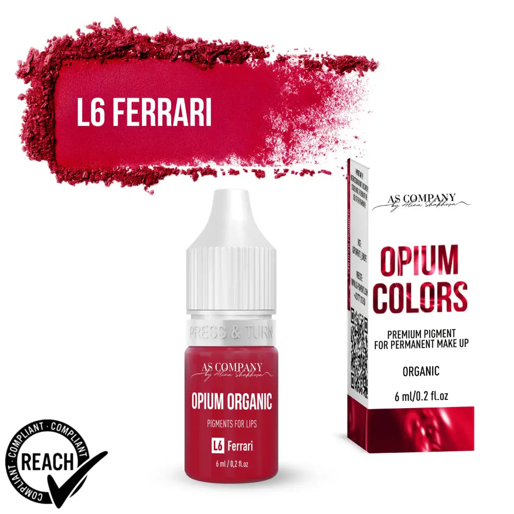 L6 - Pigment Organic Pentru Buze Ferrari 6Ml 15Ml (Culori Opium) L6 - Pigment Organic Pentru Buze Ferrari 6Ml 15Ml (Culori Opium)
