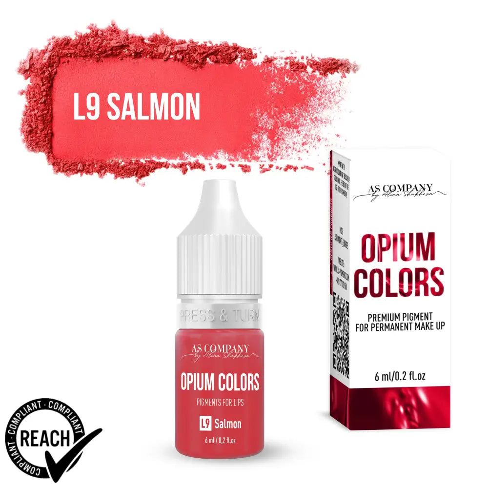 L9 - Pigment Pentru Buze Salmon 6Ml 15Ml (Culori Opium) L9 - Pigment Pentru Buze Salmon 6Ml 15Ml (Culori Opium)