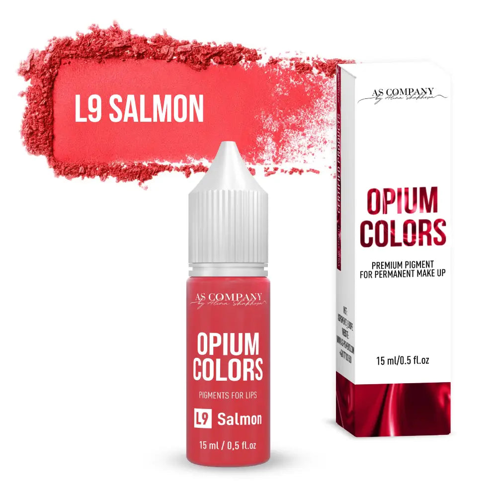 L9 - Pigment Pentru Buze Salmon 6Ml 15Ml (Culori Opium) L9 - Pigment Pentru Buze Salmon 6Ml 15Ml (Culori Opium)