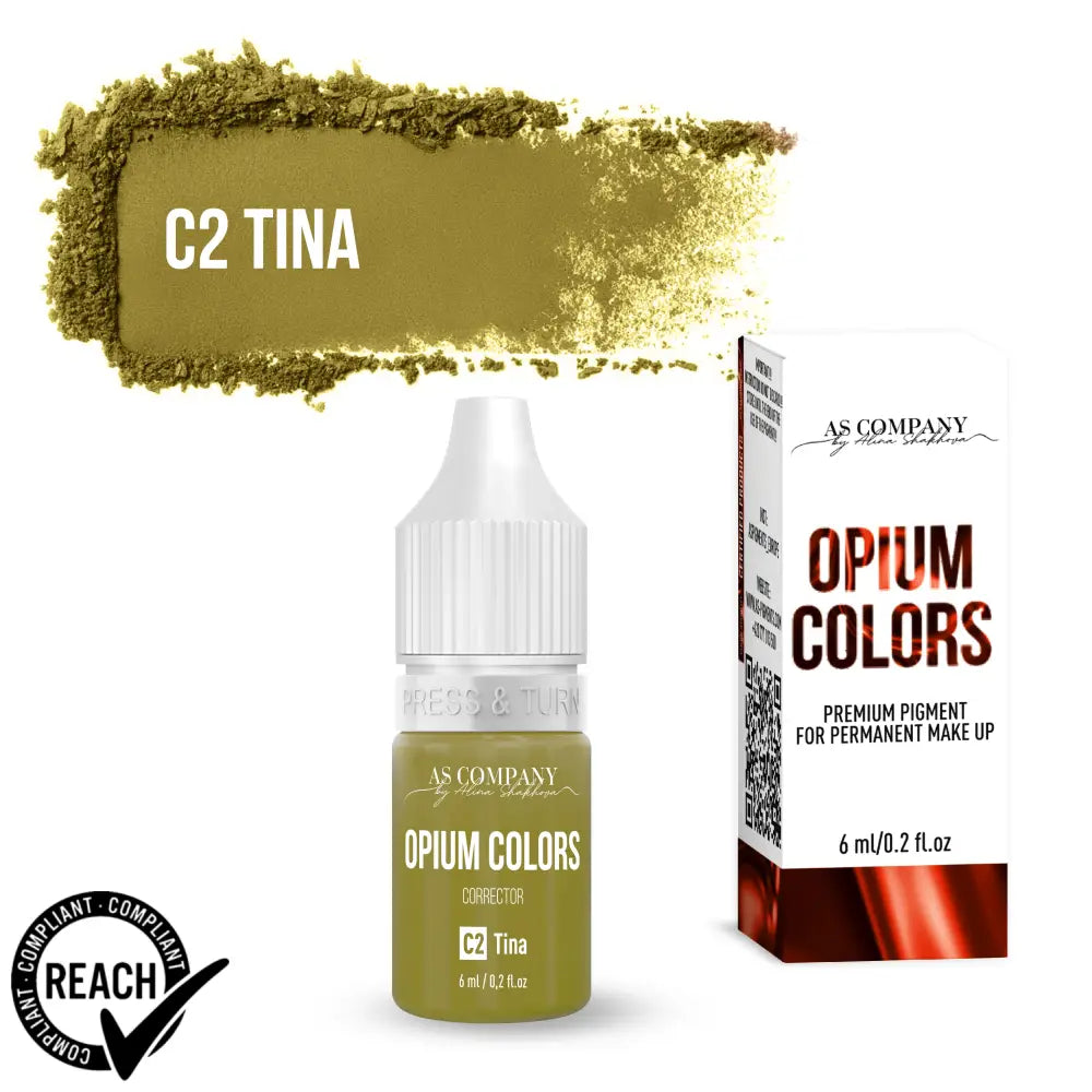 Pigment Pentru Sprâncene C2-Tina (6 Ml Opium Colors) De Pigment Pentru Sprâncene C2-Tina (6 Ml Opium Colors) De