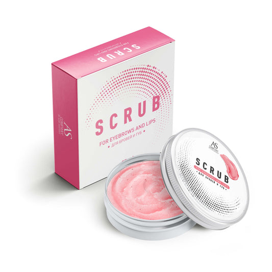 Scrub pentru sprancene si buze