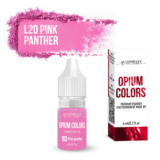 L20- Pigment pentru buze PINK PANTHER 6 ml, 15ml (OPIUM COLORS)