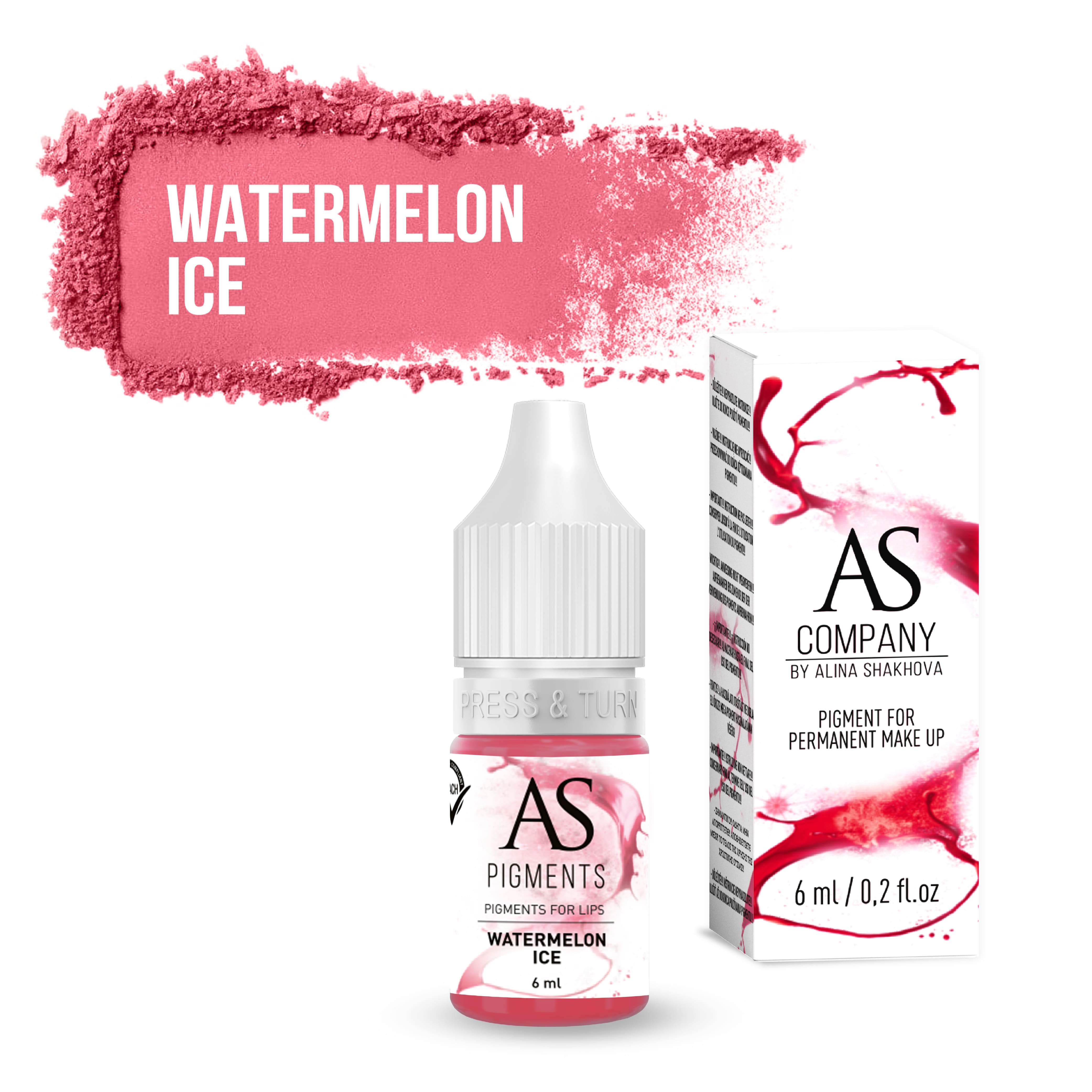 Pigment pentru buze Watermelon Ice, 6ml, 12 ml