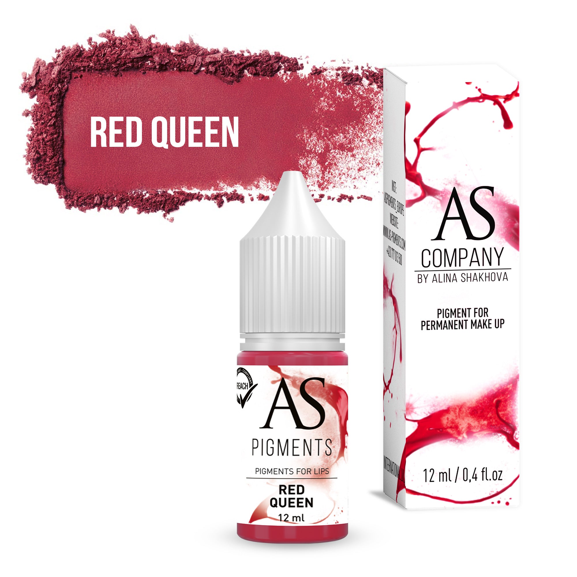 Pigment pentru buze Red Queen, 6 ml, 12ml