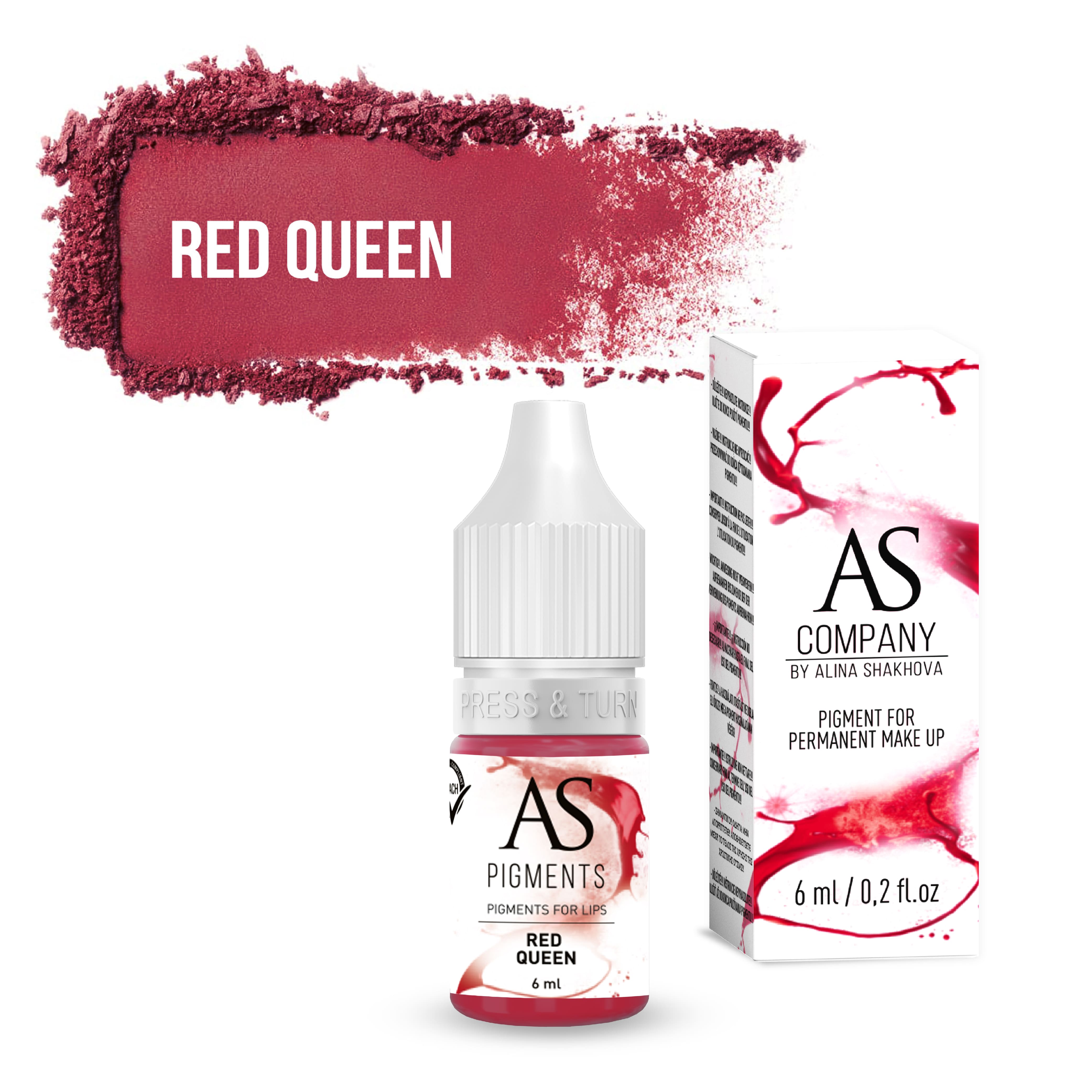 Pigment pentru buze Red Queen, 6 ml, 12ml