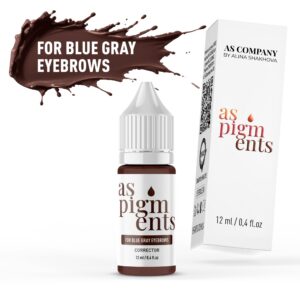 for-blue-gray-eyebrows-corrector-12-ml-as-pigments FOR BLUE GRAY EYEBROWS / CORRECTOR, 12 ml (AS PIGMENTS)